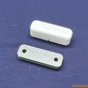 Unterlegplatte Grau 5 mm für Magnet 10 Stück