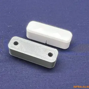 Unterlegplatte Grau 10 mm für Magnet 10 Stück