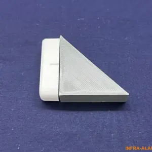 Winkel Magnetmontage Grau 10 Stück